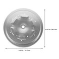 thumbnail image 4 of Heavy Duty Electric Pressure Cooker Replacement Part - Includes Thick Aluminum Lid Cover Sturdy Sealing Ring And Durable Inner Plate, 4 of 9