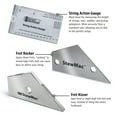 thumbnail image 2 of StewMac Precision Fret Guitar Tool Trio, Imperial  String Action Gauge, Fret Rocker, Fret Kisser for Guitar Setup & Repair, 2 of 9