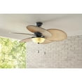 thumbnail image 3 of Hampton Bay Havana 48 in. LED Natural Iron Ceiling Fan with Light Kit 51227 New, 3 of 5