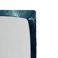 thumbnail image 2 of Ambesonne Nature Fitted Sheet, Old Wood Boat Dramatic, Queen Size, Blue Brown, 2 of 2