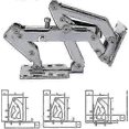 thumbnail image 3 of unique 170 Degree Hinges Frameless Cabinet Door Hinges Hidden Hydraulic Adjustable Mounting Hinges., 3 of 4