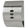 thumbnail image 2 of GoDecor Locking Wall Mount Mailbox, Stainless Steel Mailbox, 2 of 3