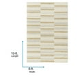 thumbnail image 4 of Livabliss Wool Rugs for Living Room, 8x10 Bournemouth Global Brown Area Rug, Bedroom Dining Room Home Decor Handmade Carpet (8' x 10'), 4 of 7