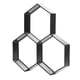 thumbnail image 2 of Molde para pavimento jardín jardín pavimento molde hormigón ladrillos cemento pavimentado a mano molde hormigón (hexágono) molde hexagonal-6 (paquete OPP sellado), 2 of 6