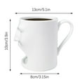 thumbnail image 3 of Tazas para comer pastel, taza con cara, taza de café de cerámica, taza con cara, taza de café para antojos, regalos para padres, niños, niños y niñas, el colgante, 3 of 9