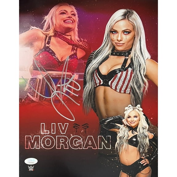 Liv Morgan Signed Autographed 11x14 Photo JSA Authenticated #13