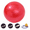 Red, variant on Yoga Ball for Fitness, Stability Ball Chair with Pump, Birthing Ball, Fitness Ball-silver-55cm