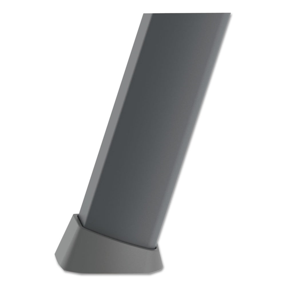 MasterVision FLX11404 Quantum Heavy Duty 35.62 in. - 61.22 in. Plastic Display Easel - Black