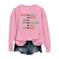 thumbnail image 3 of Shadoumai Return To Library Sweatshirts For Women Vintage Book Lover Sweatshirt Graphic Crewneck Reader Librarian Teacher Pullover Tops, 3 of 6