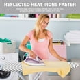 Silicone Ironing Board Cover,Thick Padding,Large and Standard Boards with Elastic Edge,15x54inch