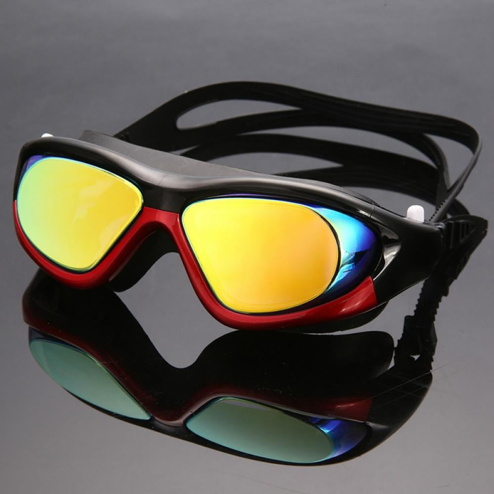 3 in 1 Swimming Goggles Anti-fog Swimming Water Pool Glasses Unisex Chic 