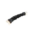 thumbnail image 1 of Novelty Lights 10 Light Clear Christmas Craft Mini Light Set, Non-Connectable, Black Wire, 4' Long, 1 of 10