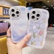 thumbnail image 2 of Funda De Teléfono De Borde De Onda De Flores De Conejo Para Samsung Galaxy J7 Prime Note 10 Lite S10 S20 Plus FE A Prueba De Golpes Transparente Para Cámara Redonda De gel De Sílice, 2 of 4