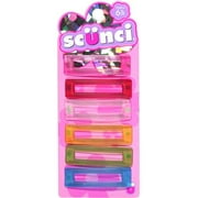Conair Scunci Classic Colors Kids Barrettes, 6 Pack