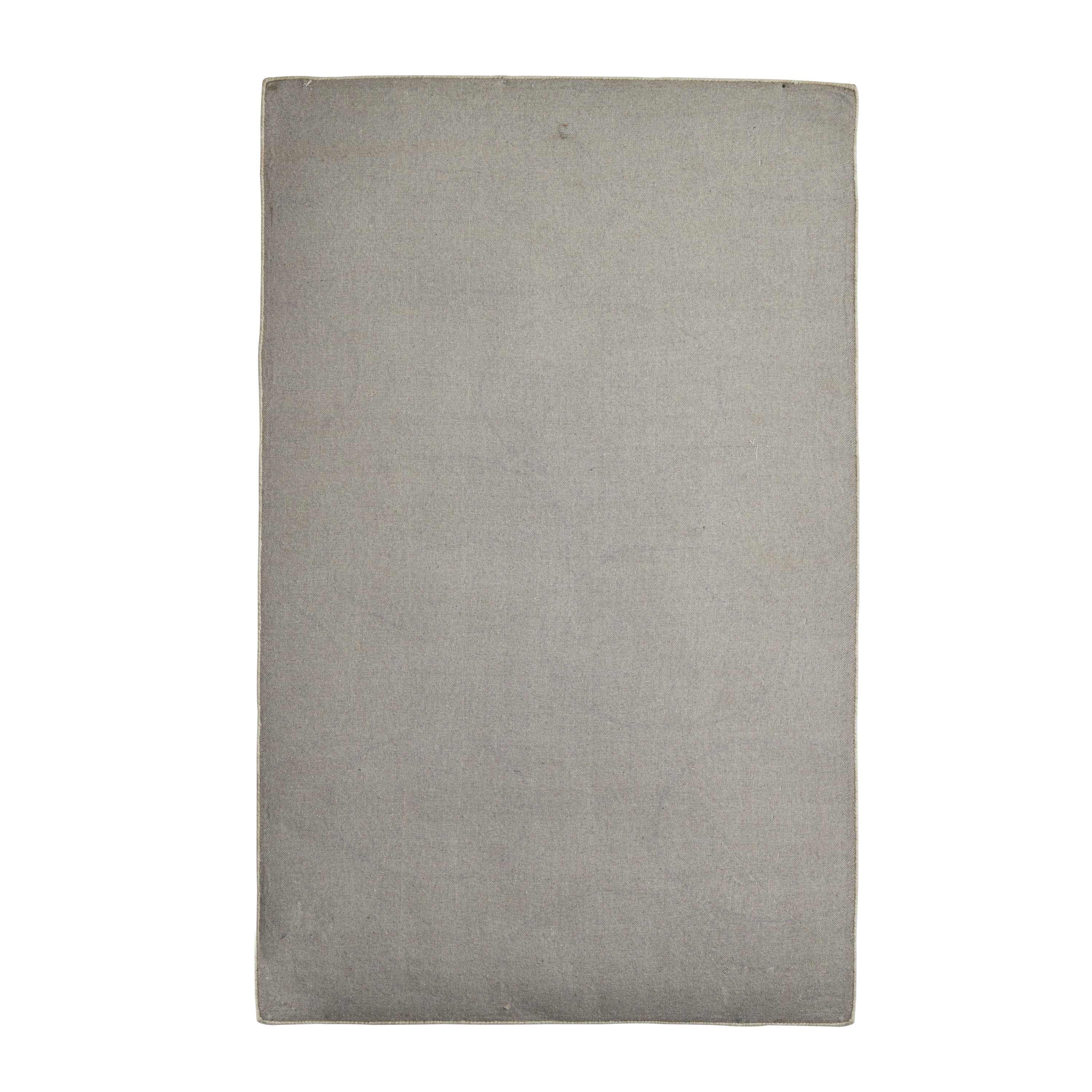 DecMode Living room Rectangle Geometric Modern Area Rug, Grey, 6' x 9', 1 - Piece