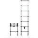 thumbnail image 2 of Escalera Telescópica Aluminio 2 Metros Retráctil Plegable - Soporta 150 kg - Diseño Compacto Portátil con Seguros de Bloqueo,Azul,Unitalla, 2 of 2