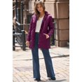 thumbnail image 2 of Roaman's Women's Plus Size Leather Trim Quilted Jacket, 2 of 4
