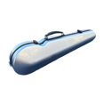 thumbnail image 4 of MERIGLARE 4/4 Violin Case Violin Travel Case with Hygrometer with Straps Hard Shell for Travel Show Stage String Instrument Accessories Black gray brushed, 4 of 9