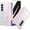 Frosted Pink, variant on for Galaxy Z Fold 6 Case, Compatible with MagSafe, with [Hinge Protection][Front Privacy Screen Protector], Magnetic Anti-Peeping Translucent Protective Clear Cover for Samsung Z Fold6 - Black