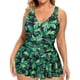 thumbnail image 3 of Trajes de baño de una pieza para mujer Talla Bikini para mujer Sin espalda con aberturas Traje de baño de cuello en V sólido Traje de baño para mujer, 3 of 8