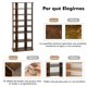 thumbnail image 5 of Estante de Zapatos Costway Vertical de 7 niveles Torre de Almacenamiento zapatero 47 x 25,5 x 110 cm, 5 of 10