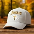 thumbnail image 4 of Baseball Cap for Men with Embroidered Design and UPF Sun Protection, Unisex Washed Cotton Hat for Outdoor Activities, 4 of 6