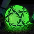 thumbnail image 2 of Eigraketly Balones de fútbol reflectantes oficiales luminosos para niños y niñas Ropa Deportiva, Zapatos Eigraketly OD014095-00, 2 of 6