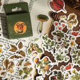thumbnail image 4 of ZMLSED Vintage Natural Stickers, 46Pcs Spring Forest Flower Mushroom Decorative Retro Decals Adhesive Aesthetic Trendy, 4 of 5