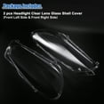 thumbnail image 6 of Pair Front Side Headlight Cover Headlamp Clear Lens Shell for Volkswagen Golf 6 2010-2015 No.5K1941751D, 6 of 6