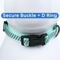 thumbnail image 6 of Pawtitas Reflective Dog Collar for Dog and Puppies Extra Small and Small Puppies - Teal S Collar, 6 of 9