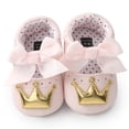 thumbnail image 6 of asdoklhq Baby Shoes,Newborn Infant Baby Girl Crown Princess Shoes Soft Sole Anti-slip Sneakers, 6 of 6