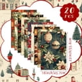 thumbnail image 2 of Paquete de 16 telas de acolchado navideñas de Hahafelt, 56 x 45 cm, 2 of 7