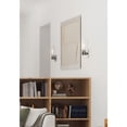 thumbnail image 3 of Progress Lighting Clarion 1-Light Brushed Nickel Clear Glass Modern Bath Vanity Light, 3 of 7