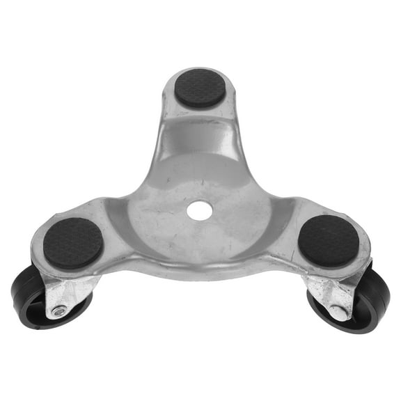 ULTNICE 1Set Cabinet Dolly for Heavy Furniture with Swivel Wheels Iron Silver 11.8x7.9x2.4in