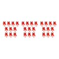 thumbnail image 3 of Guardoinrt 10 Pack Bow Pull Decor Multi-colors Festive Packing Hand-Pulled Flower Heart/Red 3Set, 3 of 6