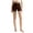 Brown, variant on High-Waist Seamless Shorts for Women - 4" Inseam, Stretch Booty Fit for Gym, Yoga, Running & Biking (Grey, M)