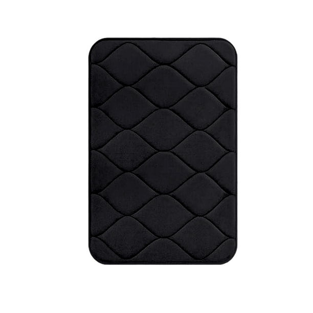 Yhmxh Alfombrillas de baño para bañoAlfombra de vellón Athroom, absorbente de agua, antideslizante, para cocina, lavable a máquina, para baño, apta para bañera y ducha. Decoración del baño