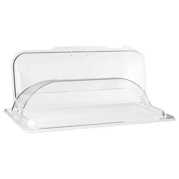Rectangular Bread Showcase Dome Flip Cover Kitchen Food Vegetable Dust Cover