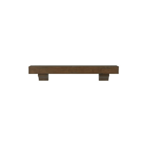 

The Shenandoah 72 Pine Wood Mantel Shelf Warm Cherry Finish