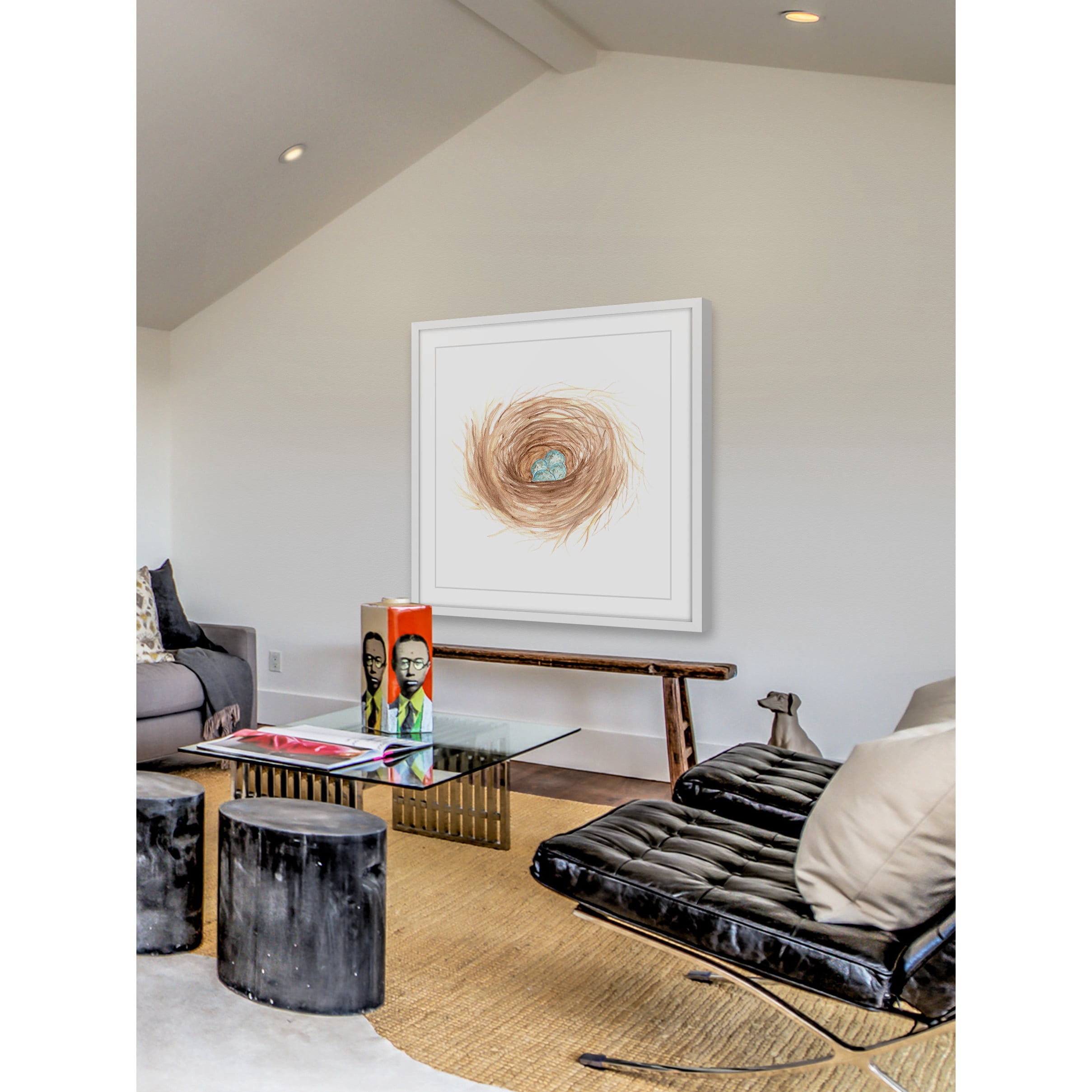 "Nest" Framed Painting Print