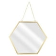 thumbnail image 1 of EeaseCA Miroir Mural Décoratif Hexagonal Style Moderne, 1 of 7