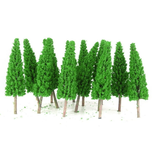 Modelo De árbol De Torre De 25 Piezas Para La Construcción De Wargame Diorama Paisaje Paisaje 1/150