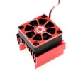 thumbnail image 2 of Fan Remote Control Motor Cooling Fan Remote Control Car 540 550 Motor  Replacement For Traxxas -4 -6 G63 1/10 Remote Control Crawler Car Silver, 2 of 7
