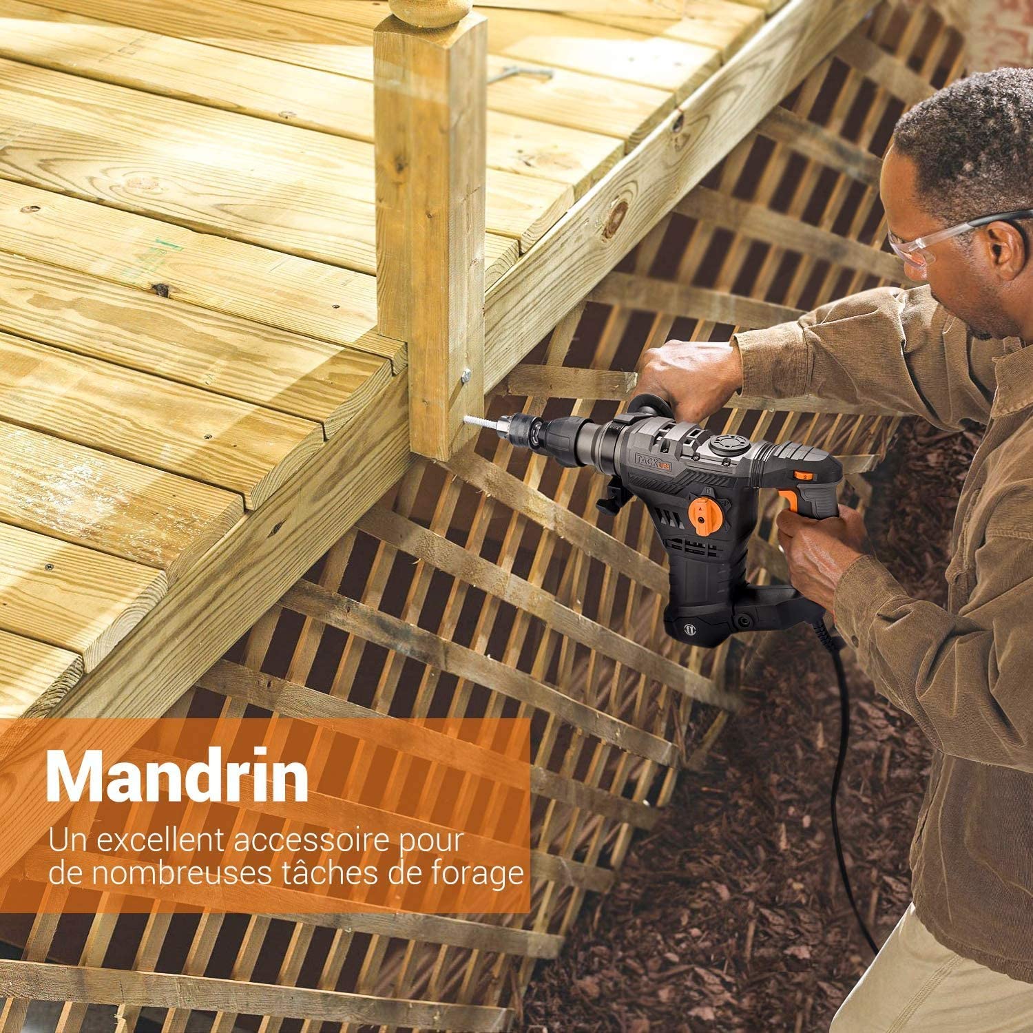 SDS-Plus 12.3 Amp Rotary Hammer Drill 