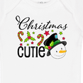 thumbnail image 4 of Inktastic Christmas Cutie snowman Boys or Girls Baby Bodysuit, 4 of 5