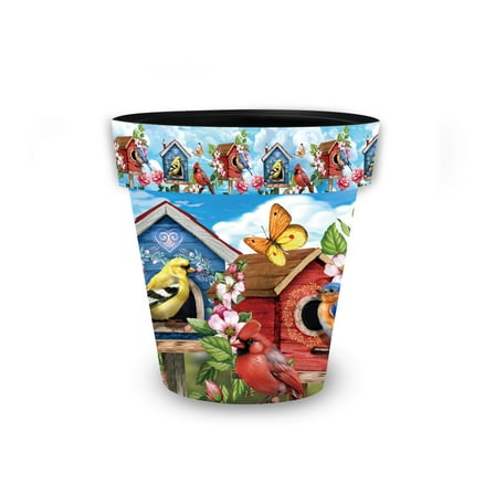 Briarwood Lane Floral Birdhouses Small Planter