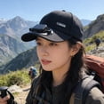 thumbnail image 4 of Fufafayo Solar-Powered Fan Hat, Summer Cooling Hat With Built-In Fan, Adult Baseball Cap For Sun Protection, Solar Charging Cap For Outdoor Activities Beach Hiking Camping, 4 of 4