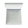 thumbnail image 4 of HomePop Classic 25" Indoor Upholstered Counter Stool, Cream Mini Grid Pattern, 4 of 9