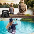 thumbnail image 3 of Collapsible Bucket,5 Gallon Portable Folding Water Portable Collapsible Wash Basin Folding Bucket Water Container Fishing Bucket for Travelling Camping Hiking Fishing Gardening, 3 of 8