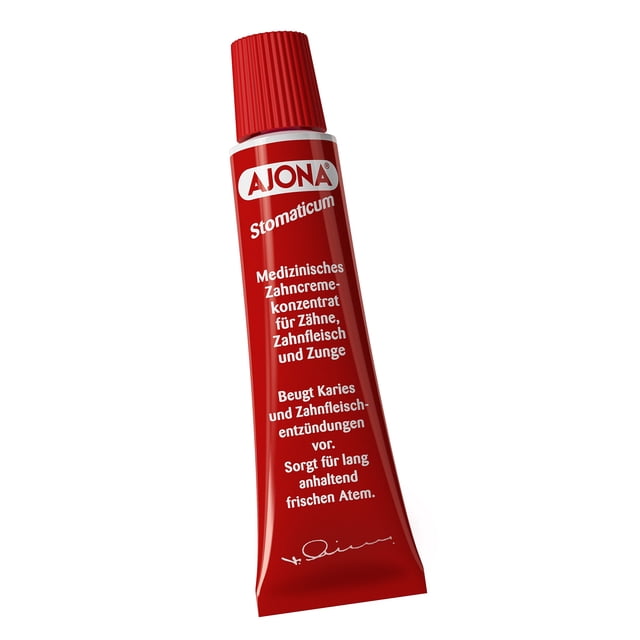 Pasta dental Ajona Stomatikum 25 ml importada de Alemania